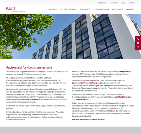 Kloth Versicherungsrecht
